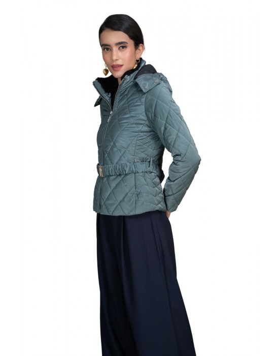 Women Jacket Teal